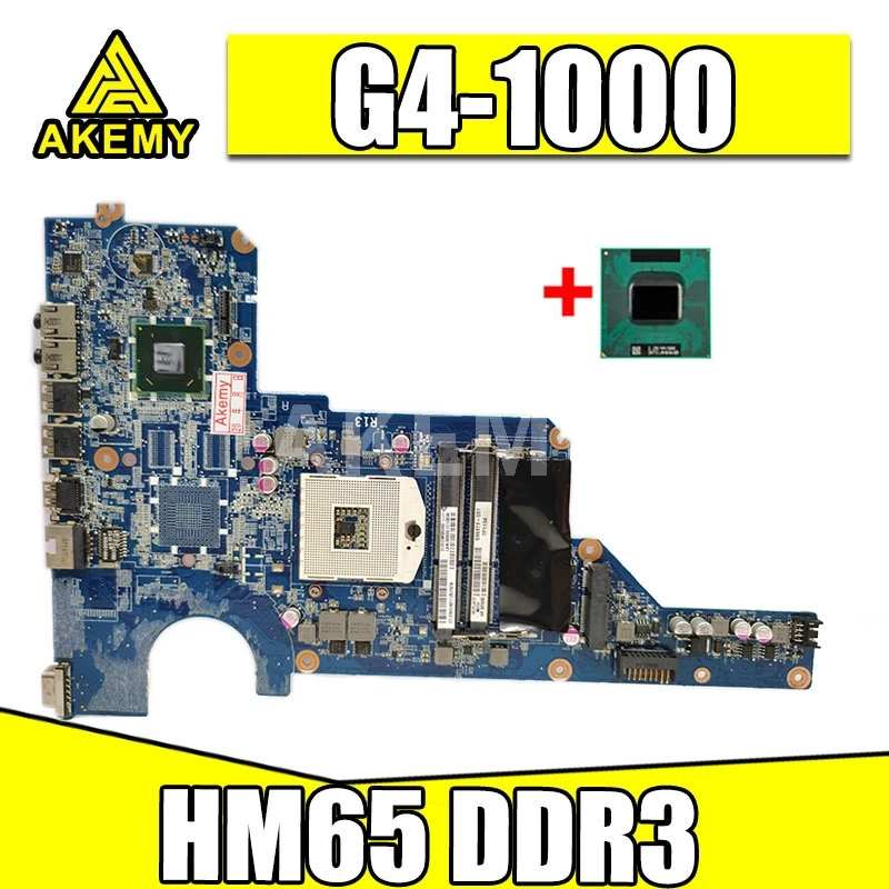 Akemy для HP Pavilion G4 1000 G6 G7 материнская плата ноутбука HM65 DDR3 636373 001 DA0R13MB6E0 DA0R13MB6E1