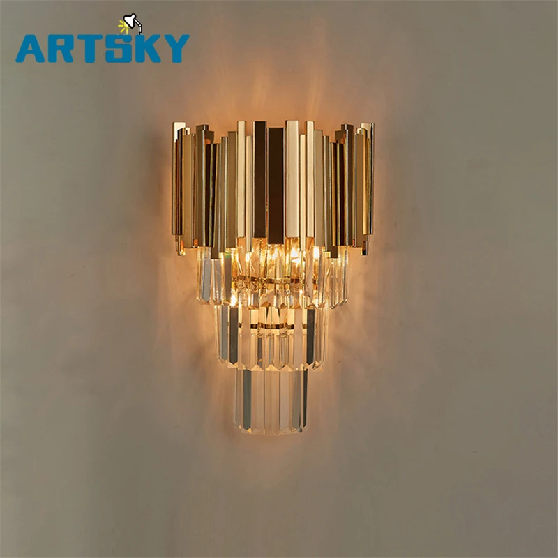 Золотой современный креативный Коридор Спальня прикроватная ванная комната