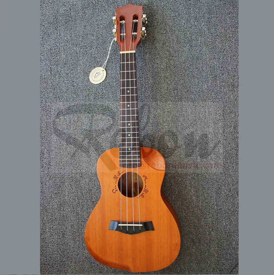 

23 Size Ukulele with armrest in Brown colour