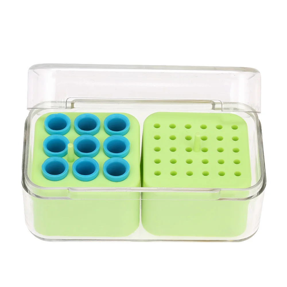 Зубной Бур Держатель головки пластиковая Стоматологическая стойка для буров