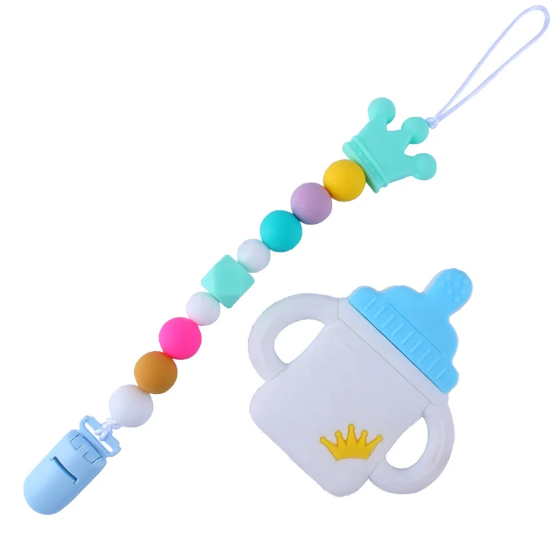 2 шт./компл. держатель для соски силиконовый Прорезыватель зубов подарок