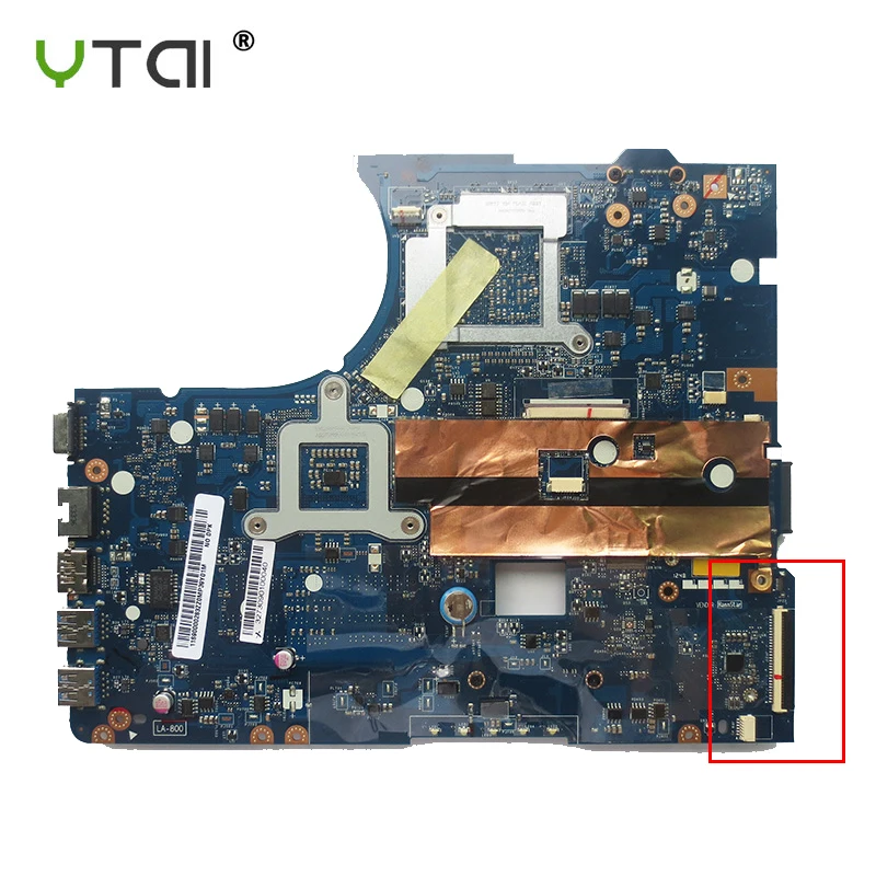 Y580 материнская плата для ноутбука QIWY4 LA 8002P LENOVO 90001314 GTX660M 2G HM76 DDR3 100% протестирована