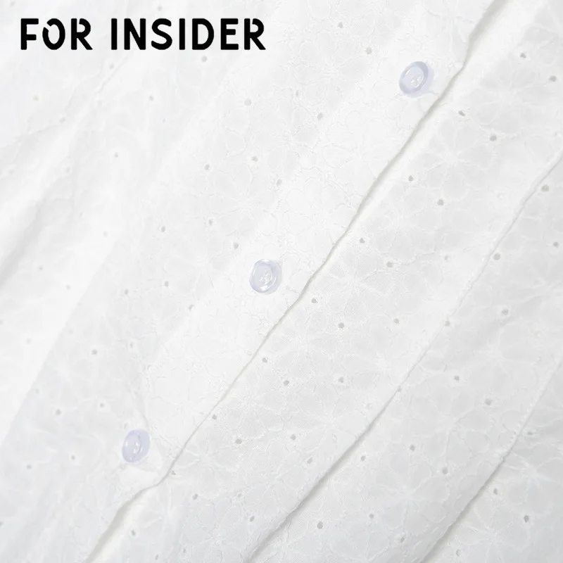 Плиссированное белое хлопковое ТРАПЕЦИЕВИДНОЕ платье для женщин с длинным