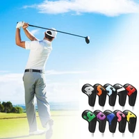 10set golf iron head covers iron headovers wedges leather iron cover aspx golf covers golf 4 9 fan supplies pu waterproof