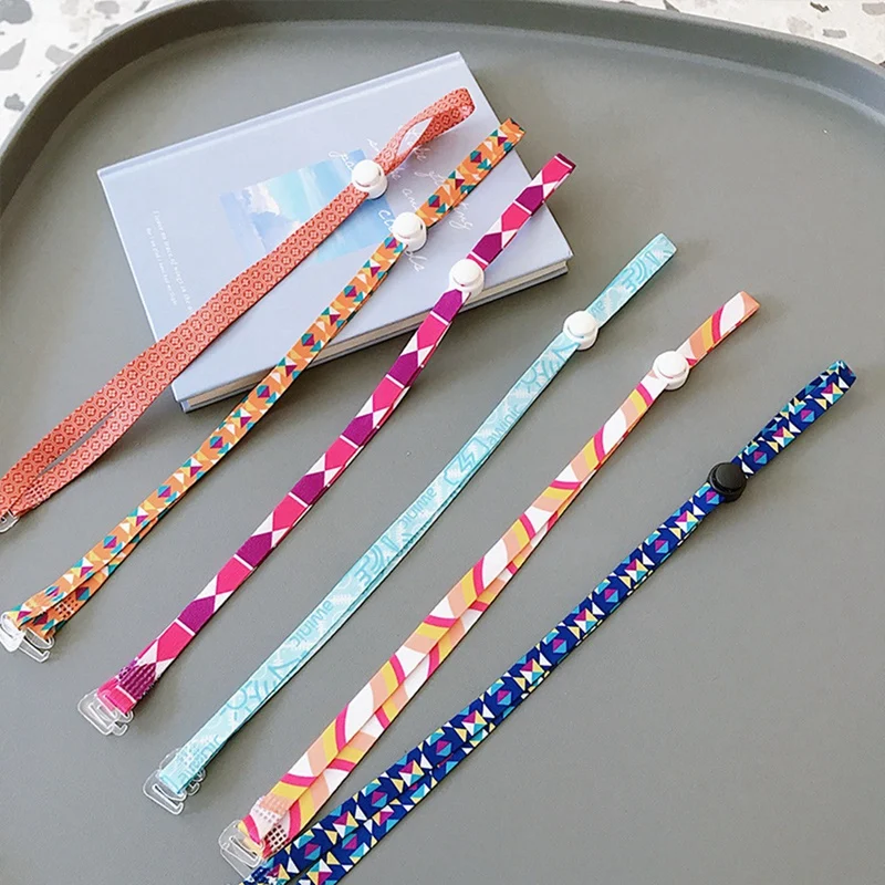 Регулируемый шнурок для маски лица удобный держатель веревка защиты от потери и