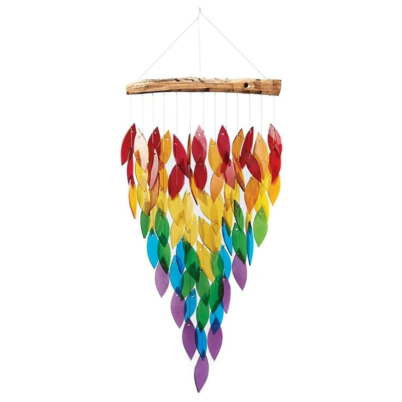 Натуральный Стиль в виде кленового листа ветер орнамент колоколов Винтаж мульти