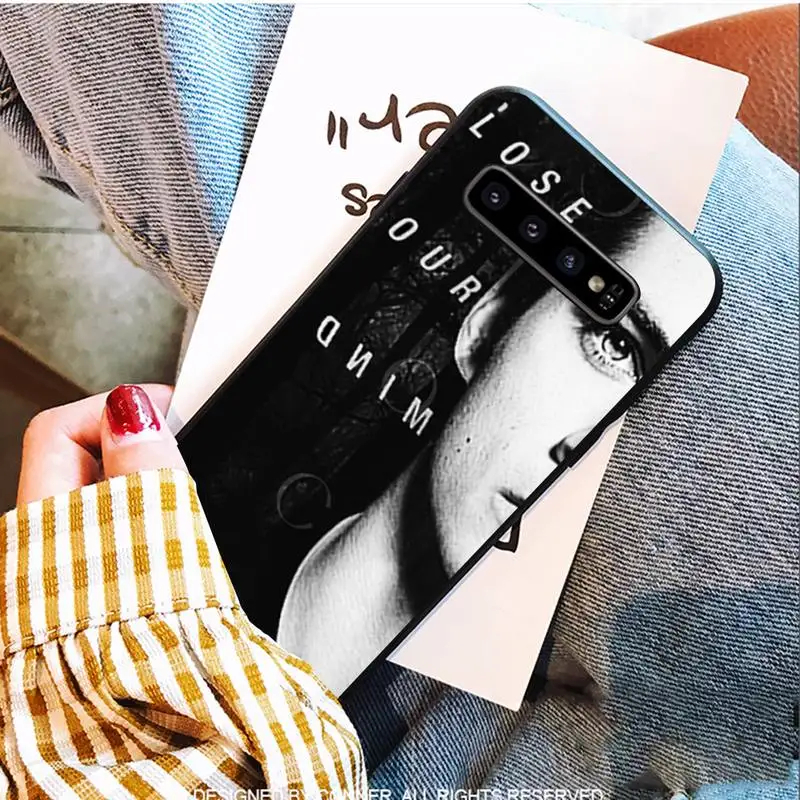 

Hot Teen Wolf Dylan O'Brien Black Soft Phone Cases For Samsung S9 10 20 Plus Note 9 10 10plus 20 Ultra A20 21s J7 Plus 8