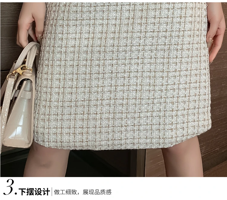 2020 Новое весеннее Роскошное дизайнерское подиумное шерстяное платье размера