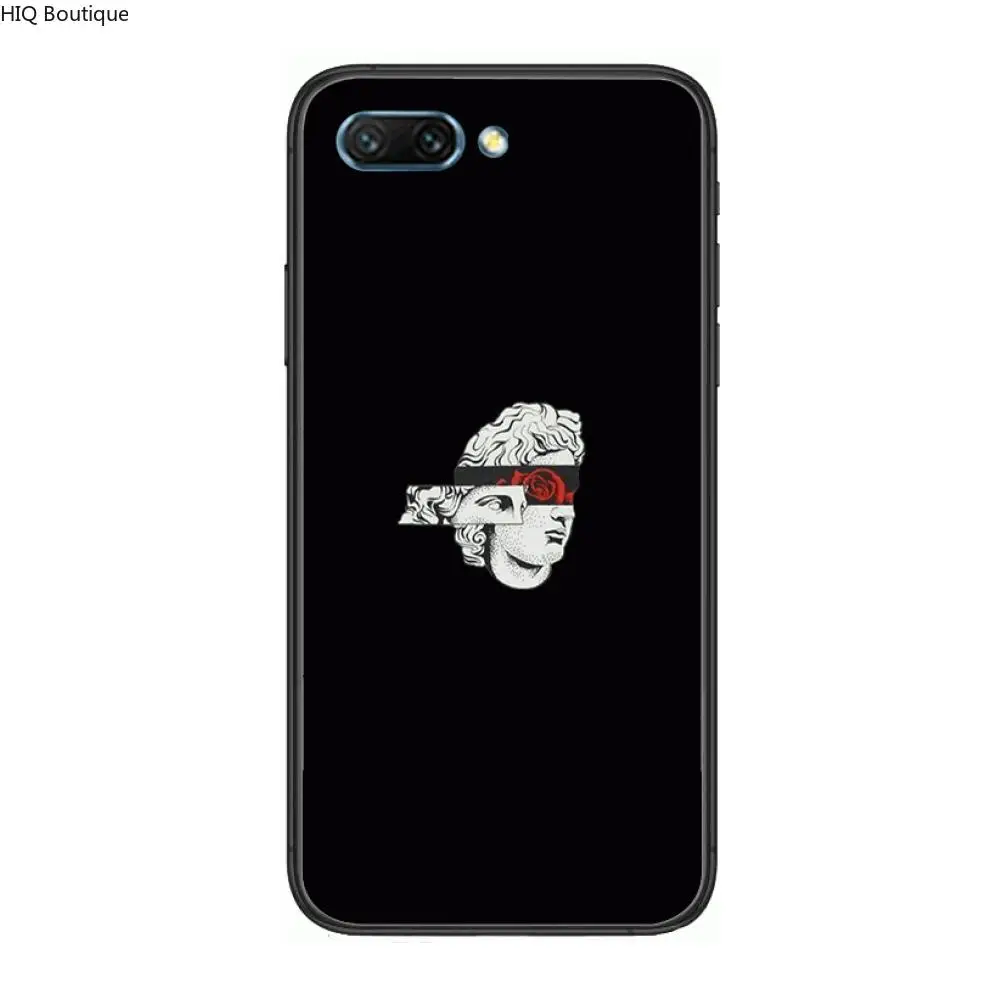 

Sell well clear Phone Case For Huawei Honor 10 9 8 7 N Pro Lite A C RU Black Etui Coque Hoesjes comic fashion