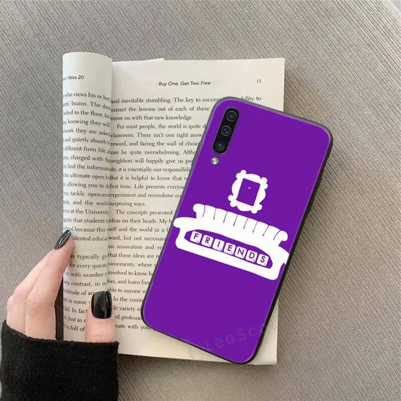 

friends tv series Purple door Phone Case For Samsung Galaxy A 3 6 7 8 10 21 01 11 31 91 10S 20S 30S 50S PLUS