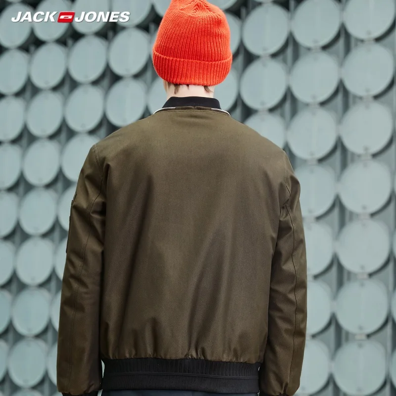 JackJones мужские бейсбольные куртки с воротником 219309512