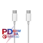 Кабель USB Type-C для быстрой зарядки и передачи данных для Apple iPad Macbook Pro Huawei Xiaomi Samsung мобильный телефон PD