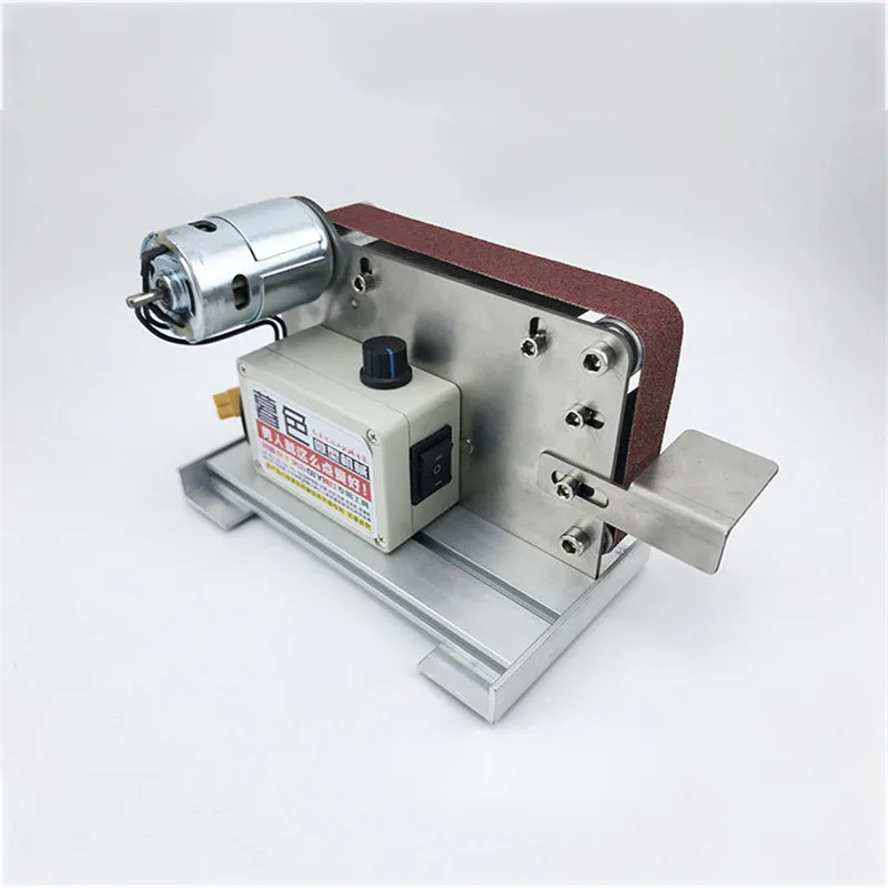 

Small Mini Belt Machine DIY Polishing Machine fixed Angle Grinding knife Open V Blade Machine Desktop Polishing Machine 220V380V