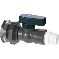 1 inch pvc spigot rain barrel faucet kit pvc rain barrel valve with bulkhead fitting and hose adapter barrel garden spigot kit