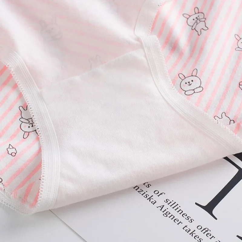 4 шт. трусики для подростков трусы с героями мультфильмов молодых девушек удобные