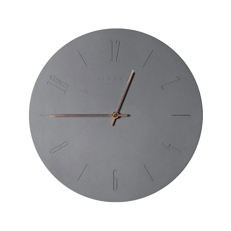 Тихие винтажные настенные часы в скандинавском стиле уникальные домашние и