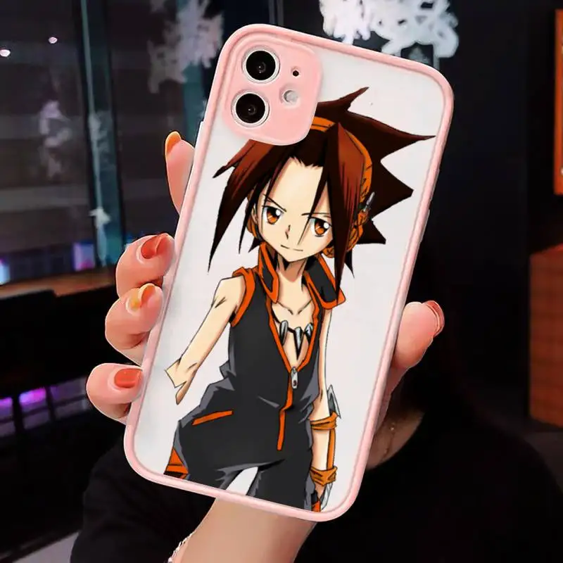 

shaman king anime manga luxury Phone Cases coque matte transparent For iphone 7 8 11 12 plus mini x xs xr pro max cover
