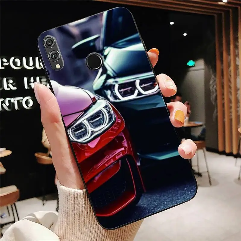 

Red And Blue Bmw Car Phone Case Black For Huawei Mate10/30/30Pro/40/40Pro Enjoy10/10Plus/8Plus/9E Y6P/8S/9 Cases