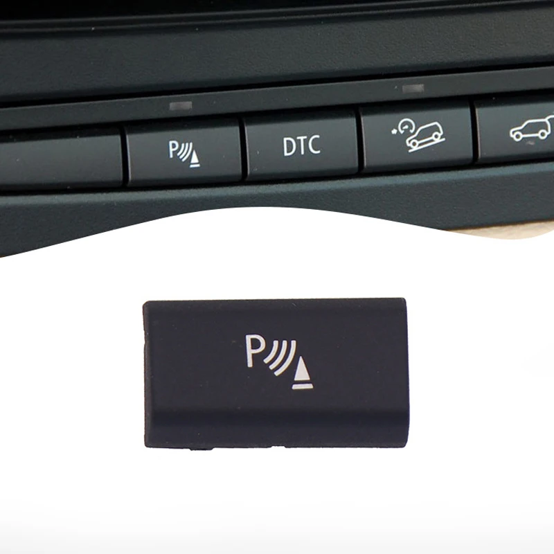 

Car Parking Radar Sensor Switch Button Trim Cover for BMW X5 E70 2006-2013 X6 E71 2008-2014 Auto Accessories 2019