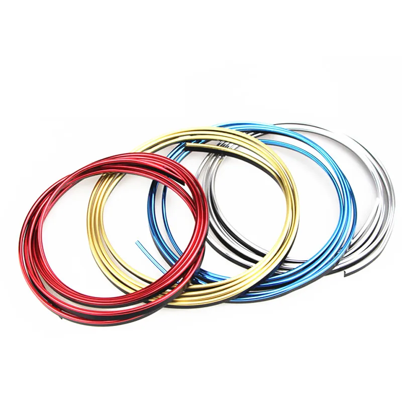 5 м автомобильный Стайлинг универсальные DIY интерьерные формовочные полоски для