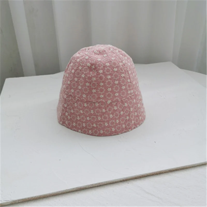 

Floral Embroidery Fisherman Hat Woman Cover Face Small Fresh Summer Thin Bucket Hat Japanese Wild Beggar Basin Hat