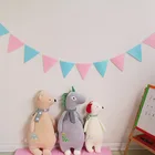 4 м 12 флагов 8 м 18 флагов розовые и синие вымпелы баннер для спальни для девочек флаги в новом стиле тема на день рождения вымпелы декоративные принадлежности