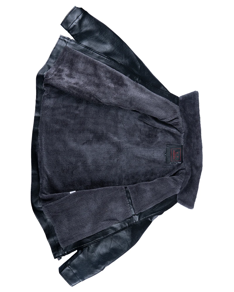 Куртка из натуральной кожи ChangNiu зимняя теплая куртка искусственной с длинным