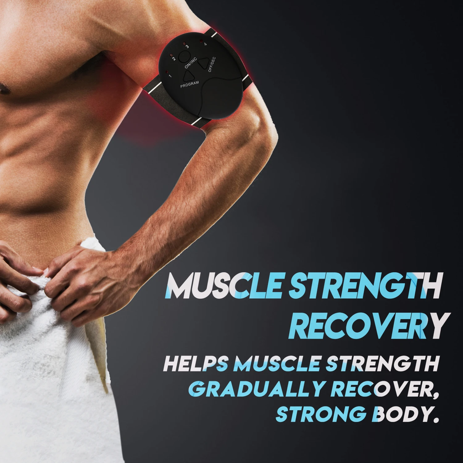 Электрический мышечный Стимулятор ems беспроводные ягодицы животный АБС