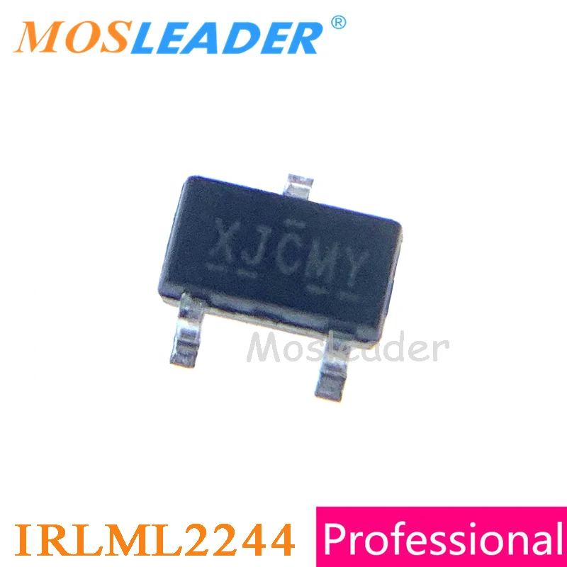 1000 шт. IRLML2244 SOT23 IRLML2244TRPBF IRLML2244PBF Rds = 54mR 90mR P-Channel 20V IRLML2244TR сделано в Китае |