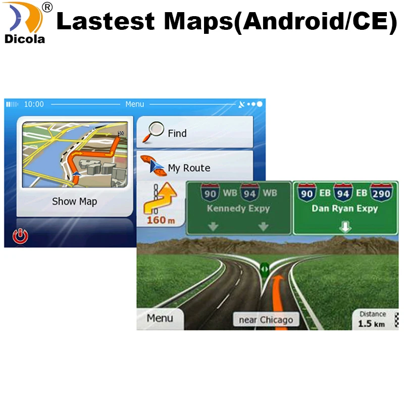 GPS Аксессуары 8G gps карты sd карта 2020 последняя для WinCE Автомобильная навигационная