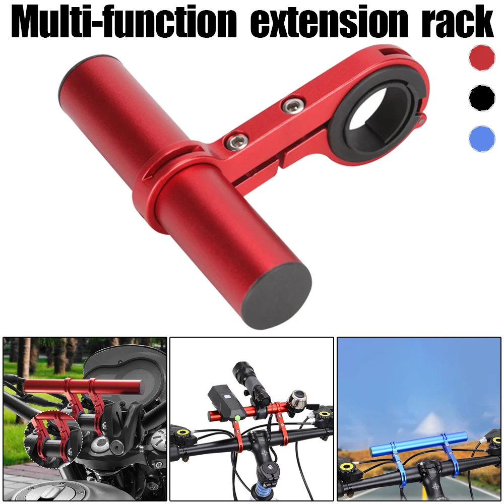 

Bike Handlebar Extender Extension Carbon Fiber Bracket Aluminum Alloy Clamp For Bicycle Speedometer Headlight Light Lamp Holder