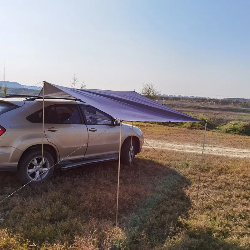 3 размера походный тент для автомобиля от солнца на открытом воздухе