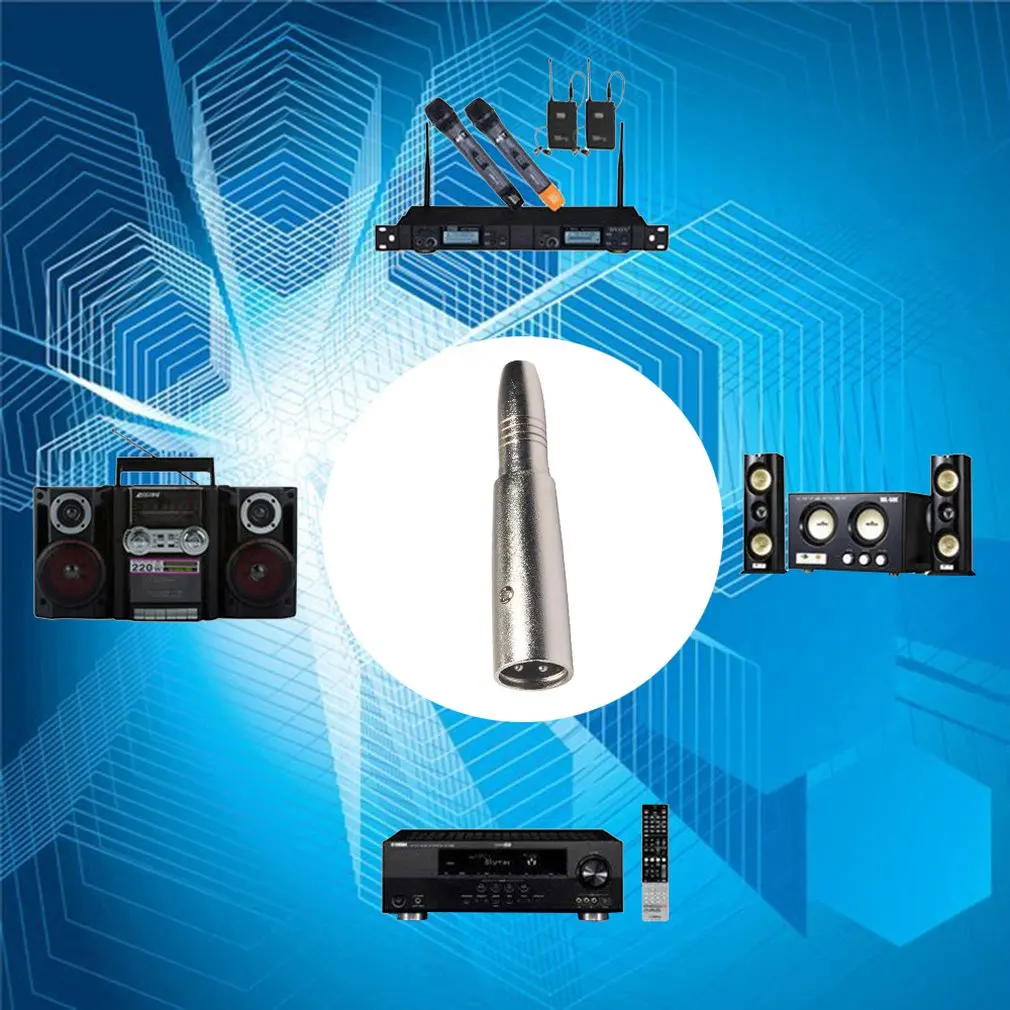 Xlr 3-Pin 6 35 мм гнездо-штекер моно аудио адаптер Разъем конвертер Кабель микрофон