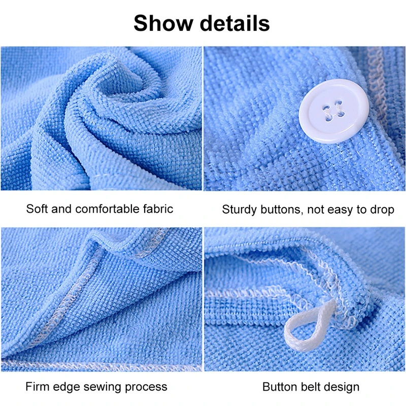 Волшебное банное полотенце из микрофибры для волос быстросохнущее мягкая