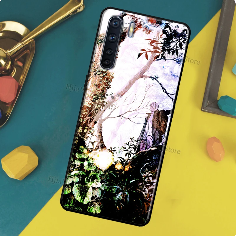 Телефонная манга для OPPO Reno 2Z 2F 5 Lite A5 A9 A53 2020 A53S A1K A15 A52 A72 A83 A54 A74 A94 - купить по
