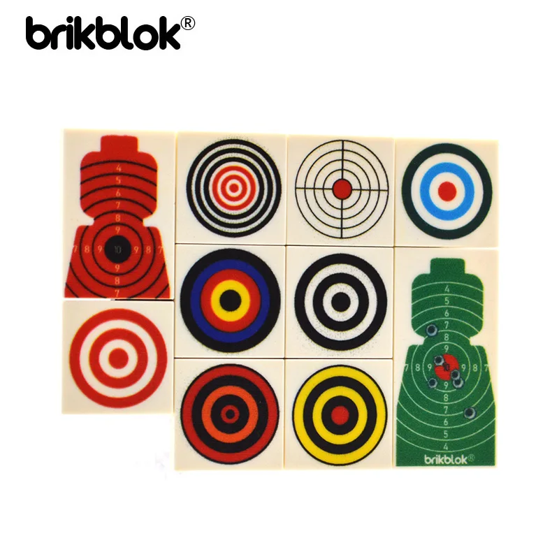 Ассорти изготовленный на заказ кирпичная черепица яблочко стрельба из лука с