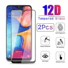 2 шт Защитное стекло для samsung Galaxy a70, Защитная пленка для экрана samsung A30 A20 samsun galax a 70 50, пленка из закаленного стекла 12D