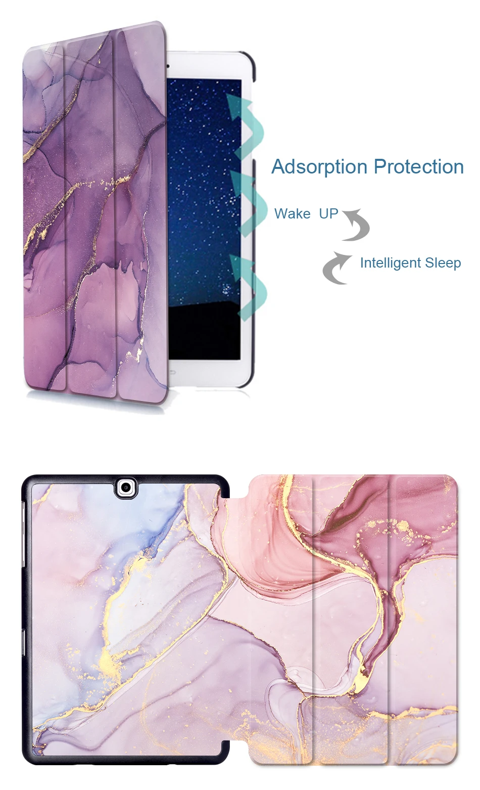 MTT мрамор из искусственной кожи чехол для samsung Galaxy Tab S2 9,7 ''SM-T810 T815 T813 T819 Флип Стенд Смарт чехол для планшета Авто Режим сна/пробуждения