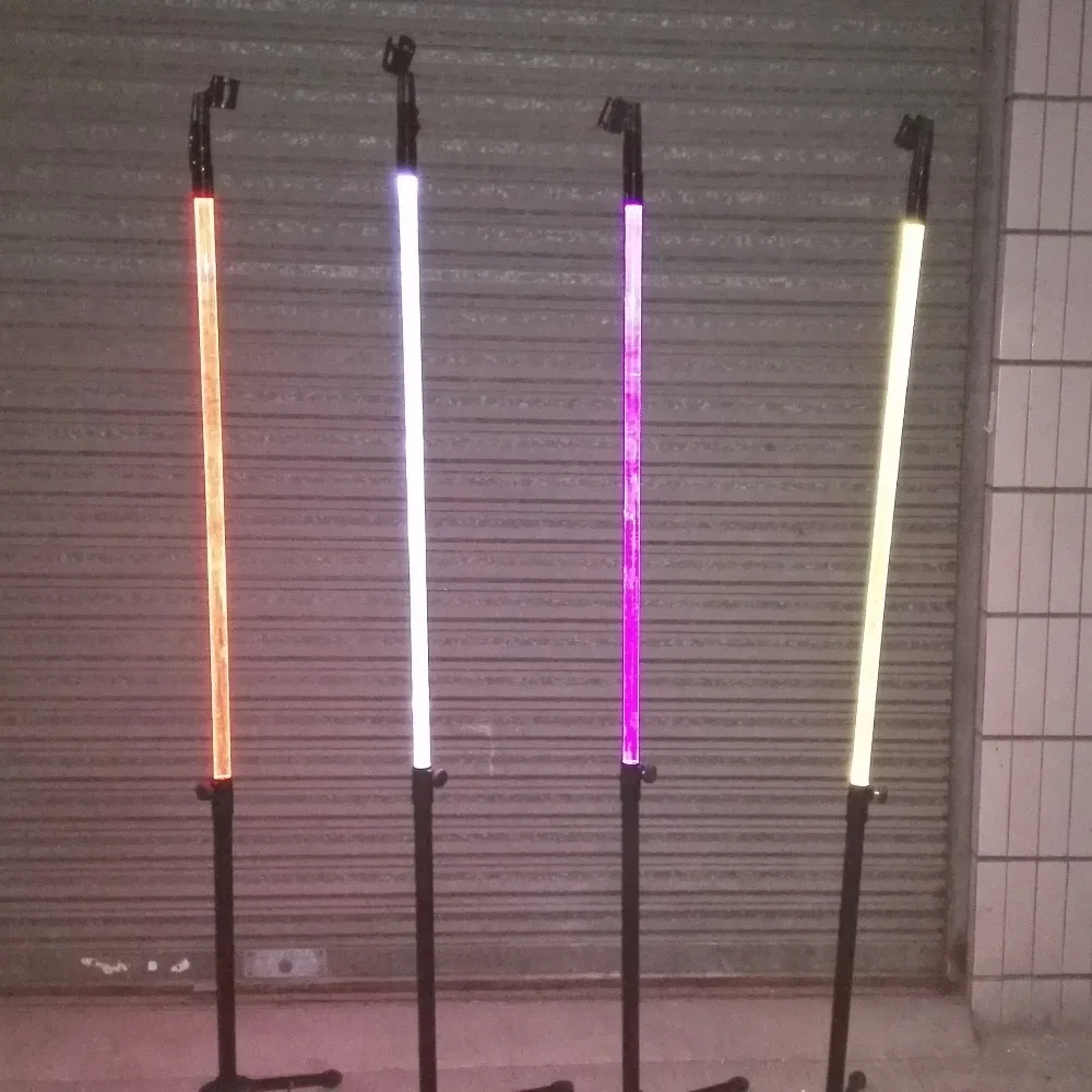Новый дизайн цветной светящийся мигающий светодиодный подставка для микрофона