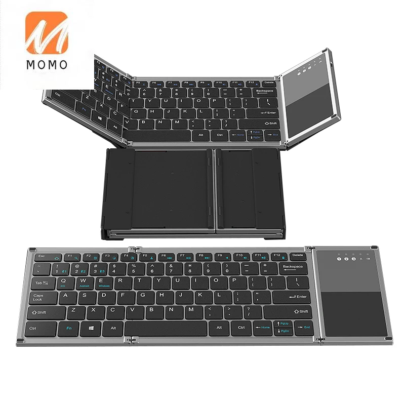 

Portable BT Wireless Foldable Keyboard For Windows Ios Android Tablets Phones Mobile Folding