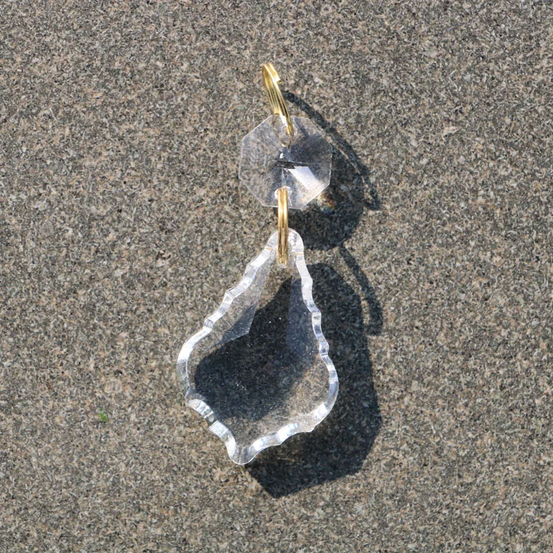 Прозрачная Хрустальная люстра 10 шт./лот лампа призма подвески осветительные