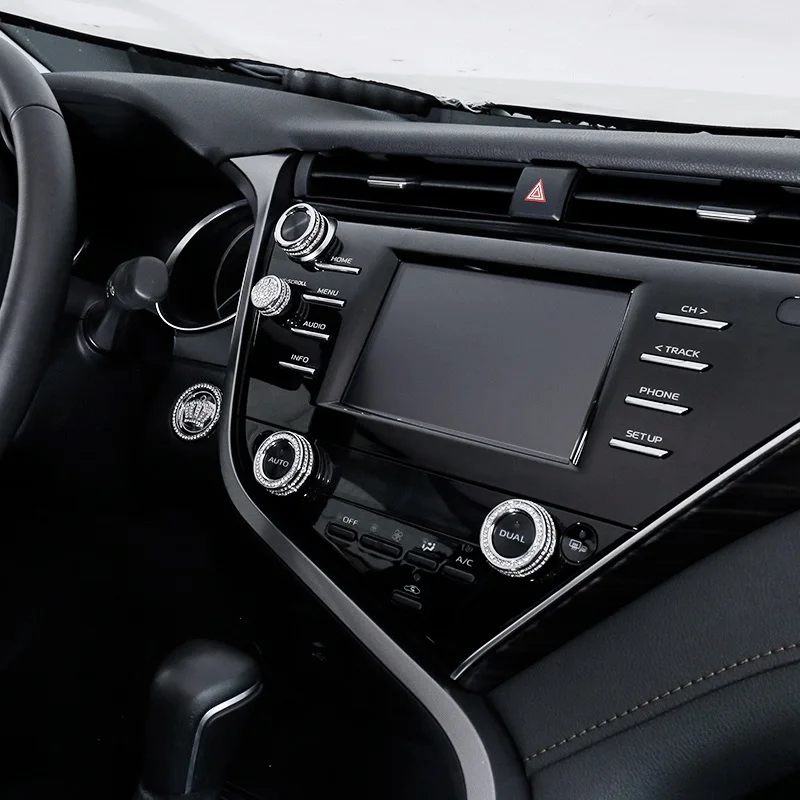 Декоративная крышка QHCP для регулировки громкости звука автомобиля ручка