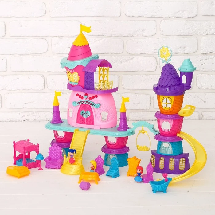 Замок для кукол с аксессуарами | Игрушки и хобби