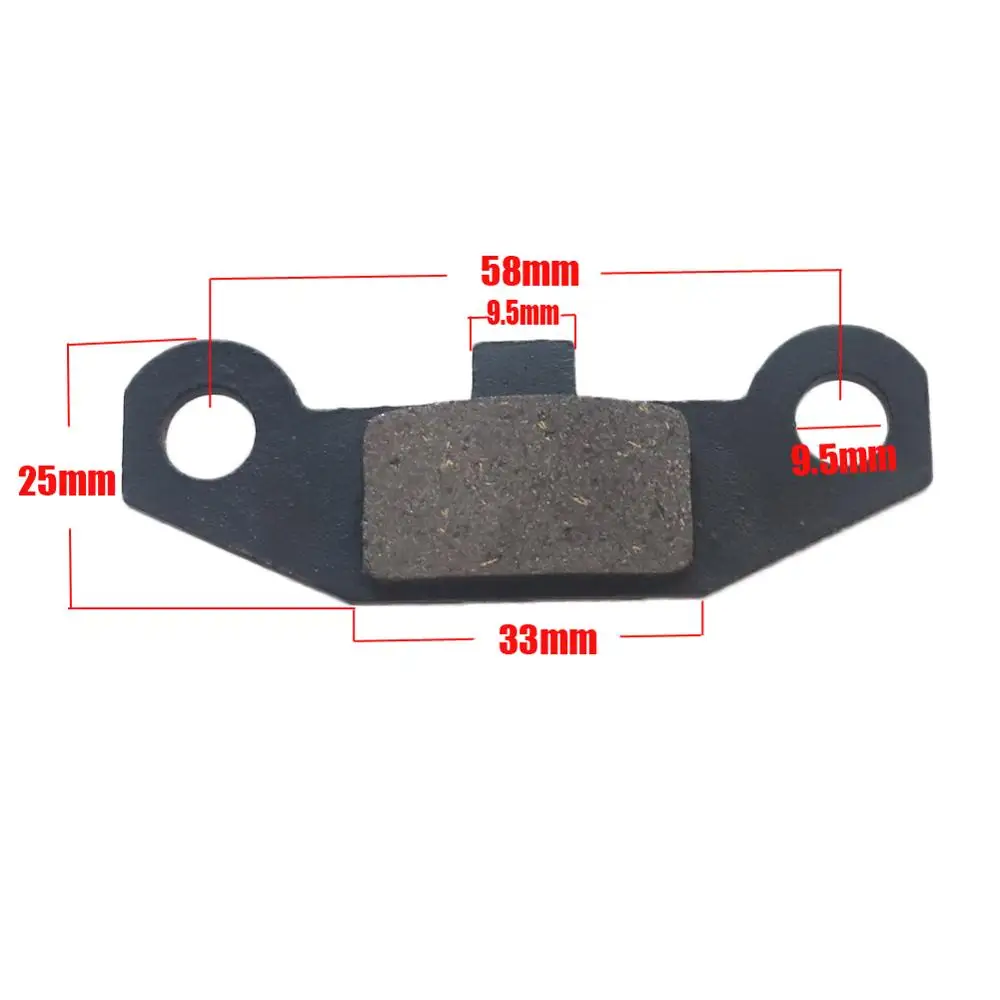 Тормозные колодки для мотоциклов квадроциклов тормозные 50cc 70cc 90cc 110cc 125cc 140cc 150cc