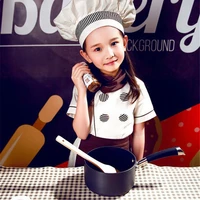 chef uniform for kids cook jackets halloween costume for boys girls roleplay kitchen restaurant waiter waitress clothing sets