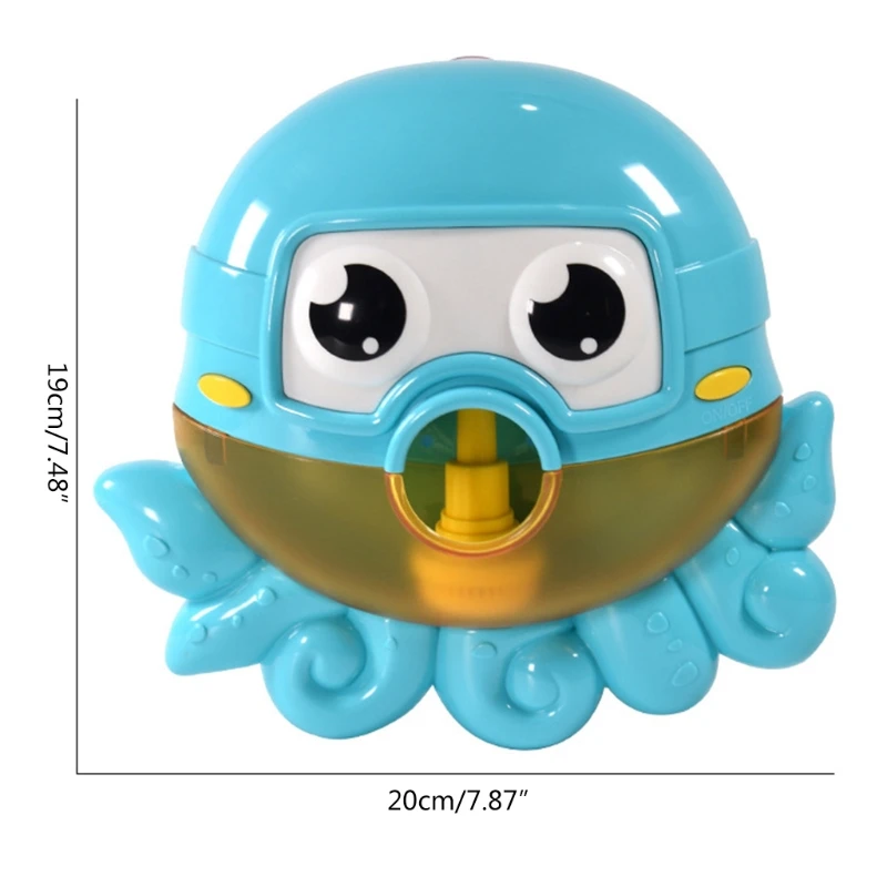 

Musical Bubble Blowing Product Octopus Toy Interactive Play Water Set Beach Toys Bubble Machine Toys Educational Toy