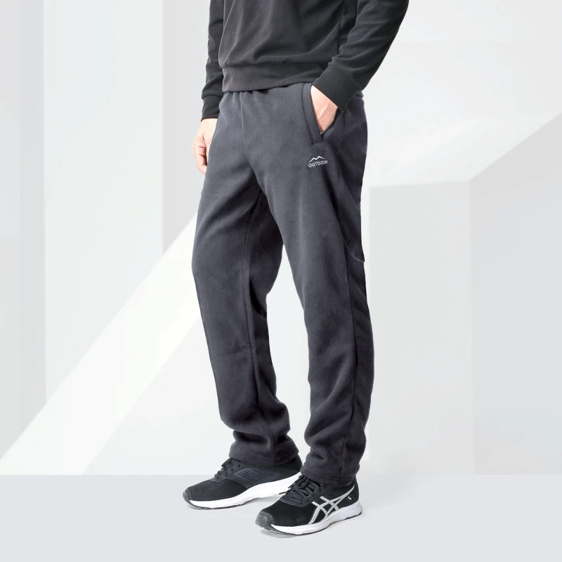 Мужские и женские флисовые брюки для активного отдыха пеших прогулок рыбалки