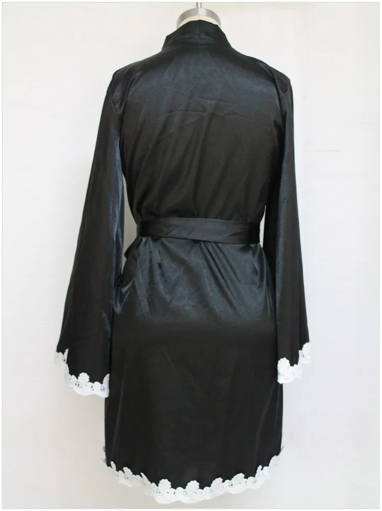 

Sexy Kimono Robe Lingerie Nightgown Sleep Top Pajamas Gown Robe Underwear Femme Chemises Nightdress Sleepwear