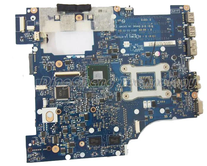 Материнская плата для ноутбука Lenovo G470 PIWG1 LA 6751P HM65 s989 DDR3 HD6370M 1 ГБ видеокарта 100%