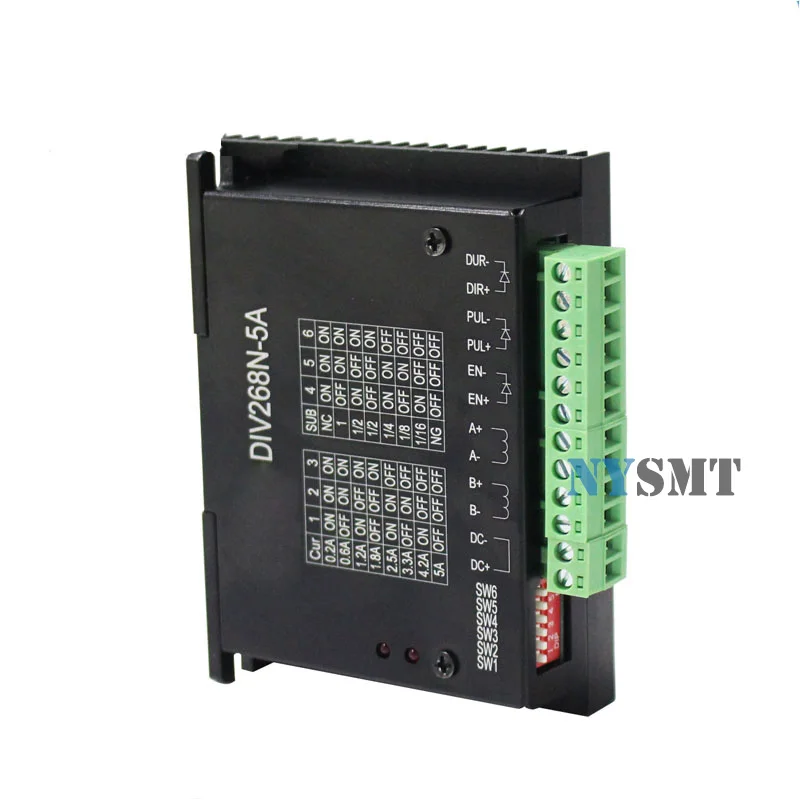 Фото HY-DIV268N-5A Драйвер шагового двигателя Nema для чпу шаговый двигатель 0,2-5A двухфазный гибридный шаговый двигатель драйвер контроллера №3